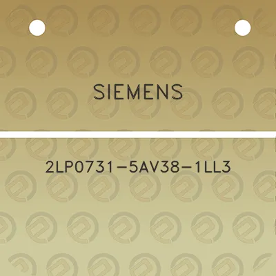 siemens-2lp0731-5av38-1ll3