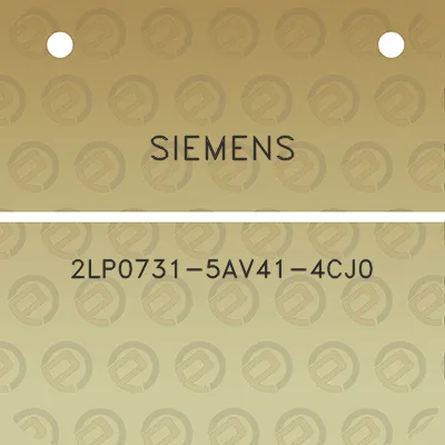 siemens-2lp0731-5av41-4cj0