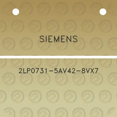 siemens-2lp0731-5av42-8vx7