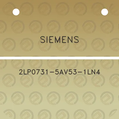 siemens-2lp0731-5av53-1ln4