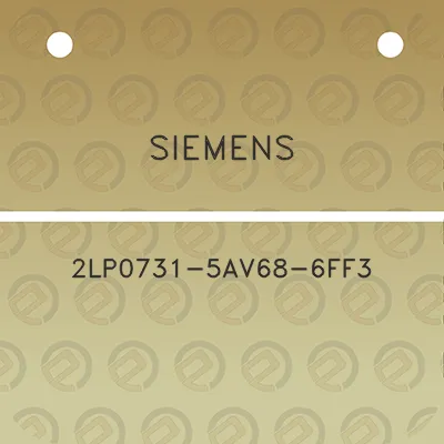 siemens-2lp0731-5av68-6ff3