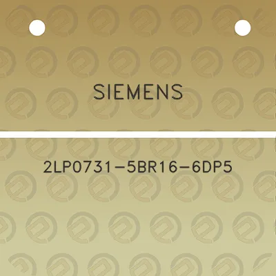 siemens-2lp0731-5br16-6dp5