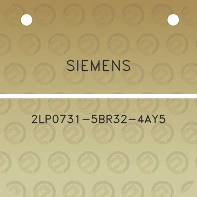 siemens-2lp0731-5br32-4ay5