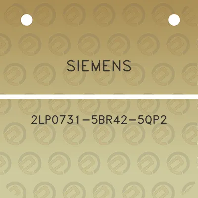 siemens-2lp0731-5br42-5qp2