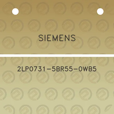 siemens-2lp0731-5br55-0wb5