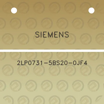 siemens-2lp0731-5bs20-0jf4