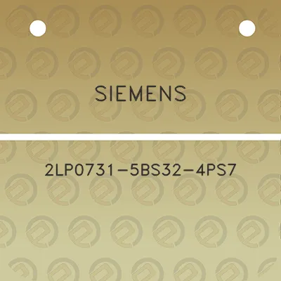 siemens-2lp0731-5bs32-4ps7