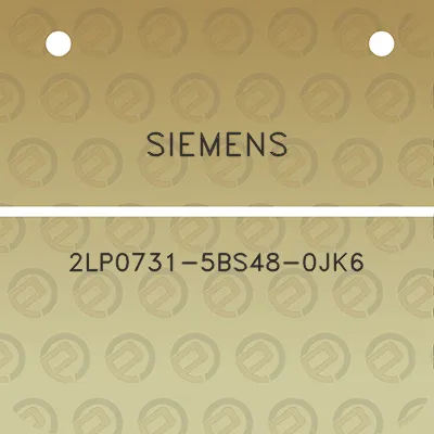 siemens-2lp0731-5bs48-0jk6