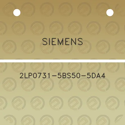 siemens-2lp0731-5bs50-5da4