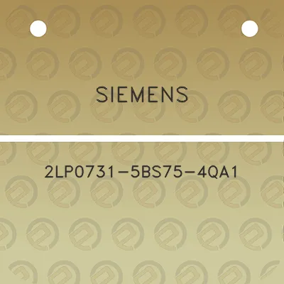 siemens-2lp0731-5bs75-4qa1