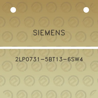 siemens-2lp0731-5bt13-6sw4