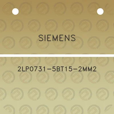 siemens-2lp0731-5bt15-2mm2