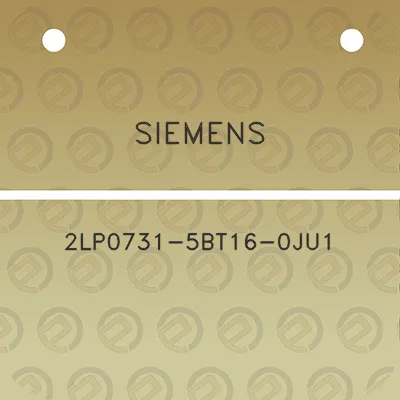 siemens-2lp0731-5bt16-0ju1