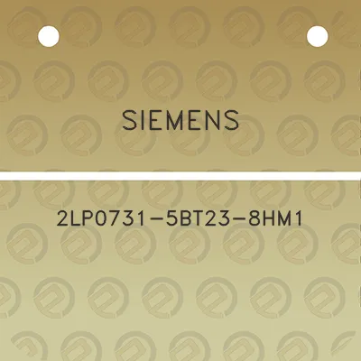 siemens-2lp0731-5bt23-8hm1