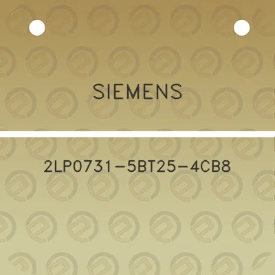 siemens-2lp0731-5bt25-4cb8