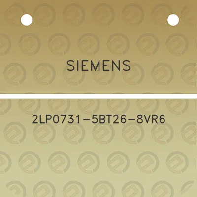 siemens-2lp0731-5bt26-8vr6