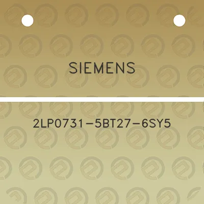 siemens-2lp0731-5bt27-6sy5