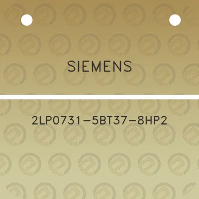 siemens-2lp0731-5bt37-8hp2