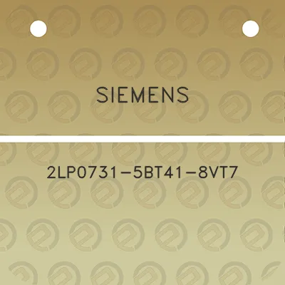 siemens-2lp0731-5bt41-8vt7