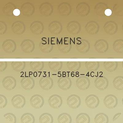 siemens-2lp0731-5bt68-4cj2