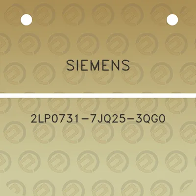 siemens-2lp0731-7jq25-3qg0