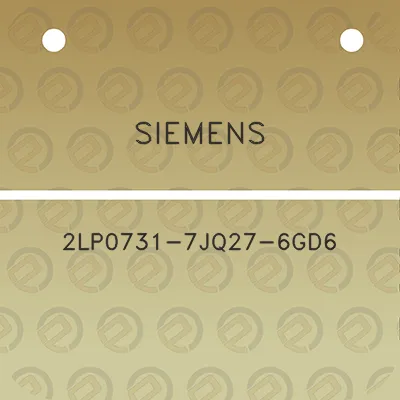 siemens-2lp0731-7jq27-6gd6