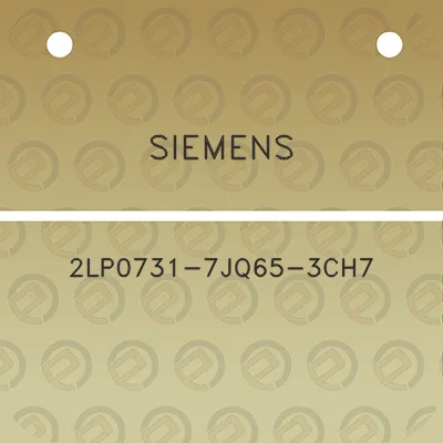 siemens-2lp0731-7jq65-3ch7