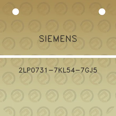 siemens-2lp0731-7kl54-7gj5