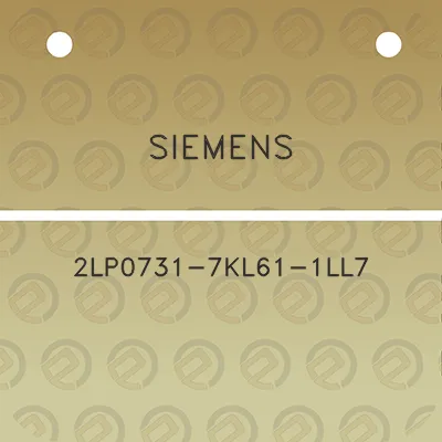 siemens-2lp0731-7kl61-1ll7