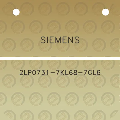 siemens-2lp0731-7kl68-7gl6