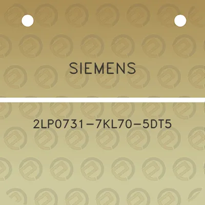 siemens-2lp0731-7kl70-5dt5