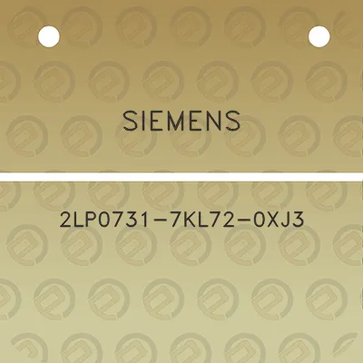 siemens-2lp0731-7kl72-0xj3