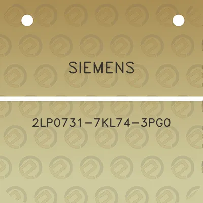 siemens-2lp0731-7kl74-3pg0