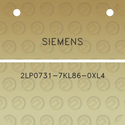 siemens-2lp0731-7kl86-0xl4