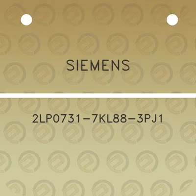 siemens-2lp0731-7kl88-3pj1