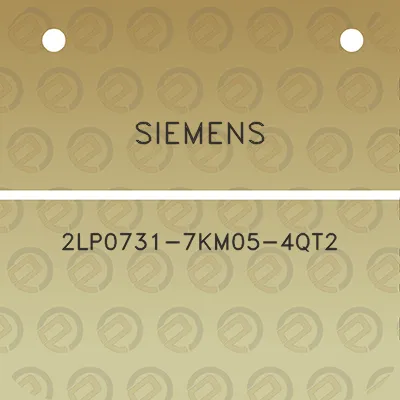 siemens-2lp0731-7km05-4qt2