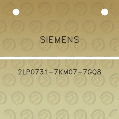 siemens-2lp0731-7km07-7gq8