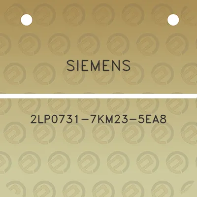 siemens-2lp0731-7km23-5ea8