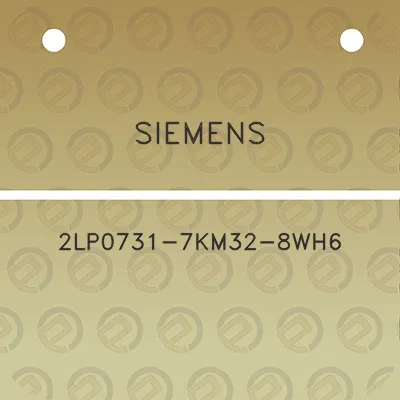 siemens-2lp0731-7km32-8wh6