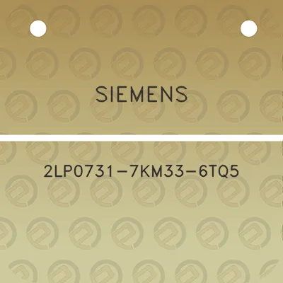 siemens-2lp0731-7km33-6tq5