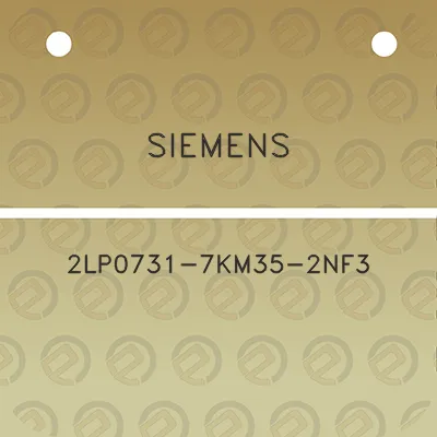 siemens-2lp0731-7km35-2nf3