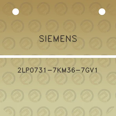 siemens-2lp0731-7km36-7gv1