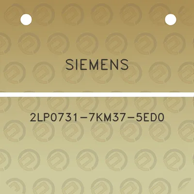 siemens-2lp0731-7km37-5ed0