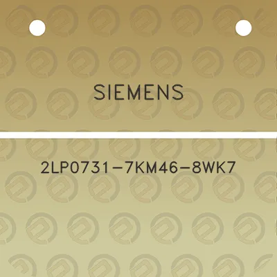 siemens-2lp0731-7km46-8wk7