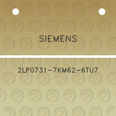 siemens-2lp0731-7km62-6tu7