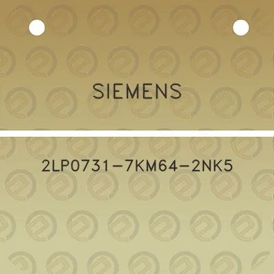 siemens-2lp0731-7km64-2nk5