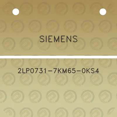 siemens-2lp0731-7km65-0ks4