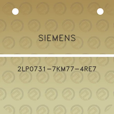 siemens-2lp0731-7km77-4re7