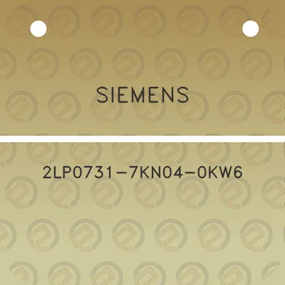 siemens-2lp0731-7kn04-0kw6