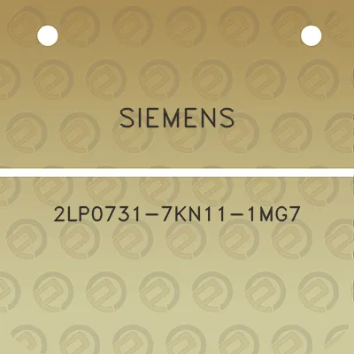 siemens-2lp0731-7kn11-1mg7